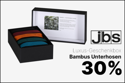 30% - JBS Geschenkbox mit 5 Paar Unterhosen
