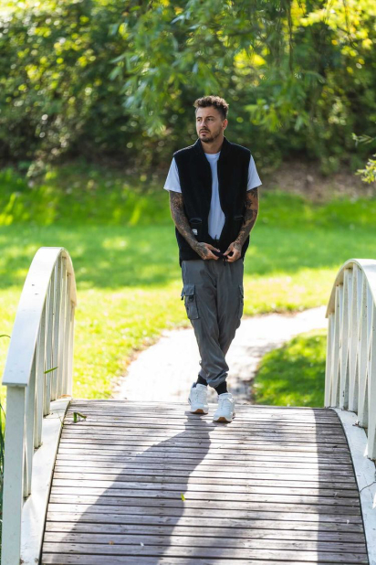 Faustix in fleecevest Faustix in fleecevest