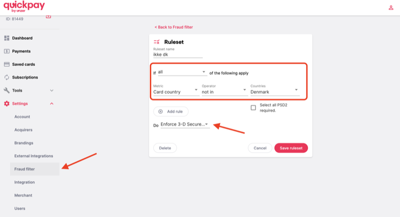 Beskyt din webshop mod kortsvindel med QuickPays Fraud Filter